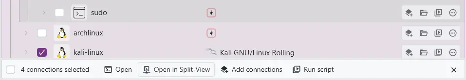 Split Action Split Action