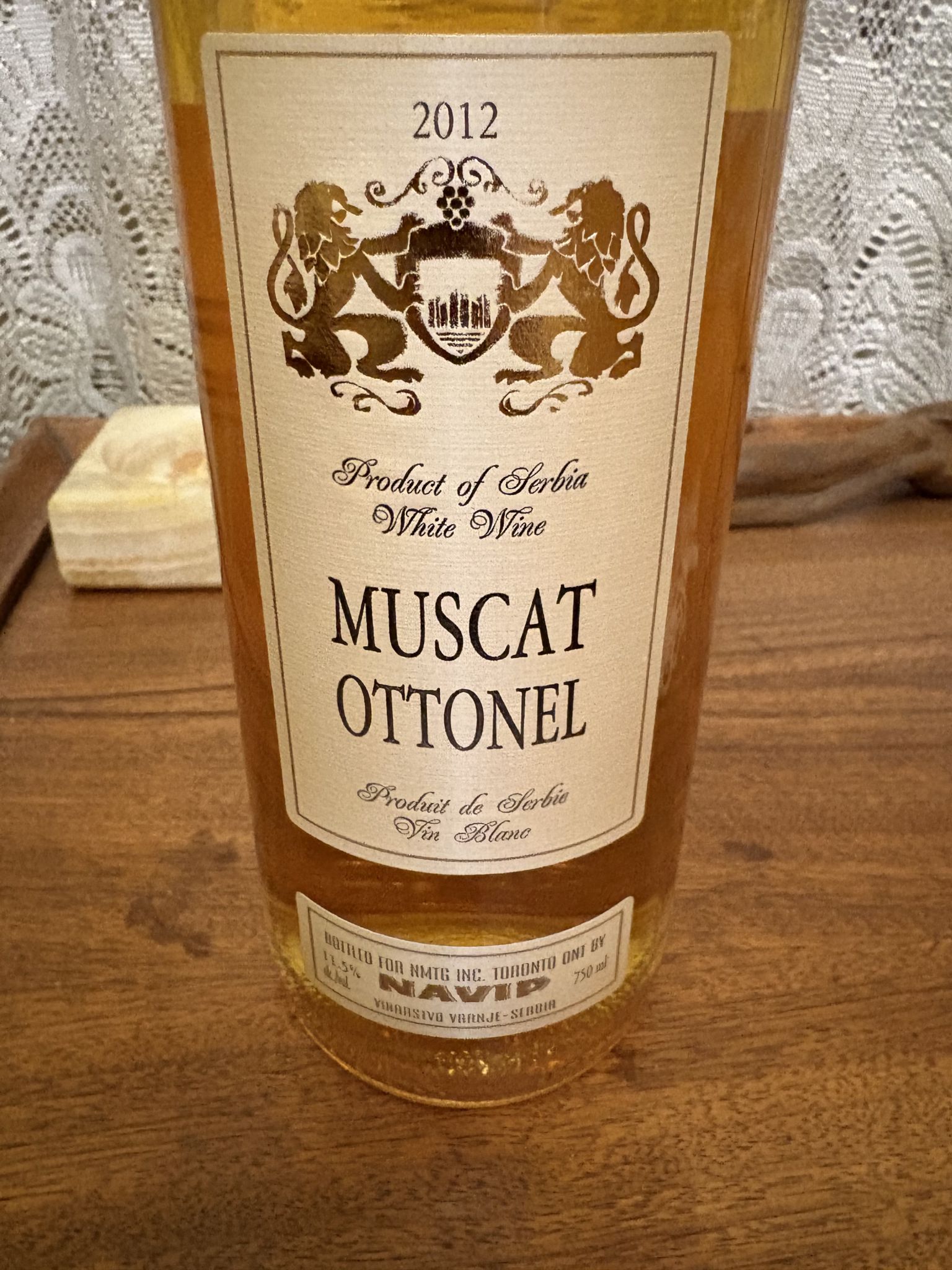 Muscat Ottonel 2012