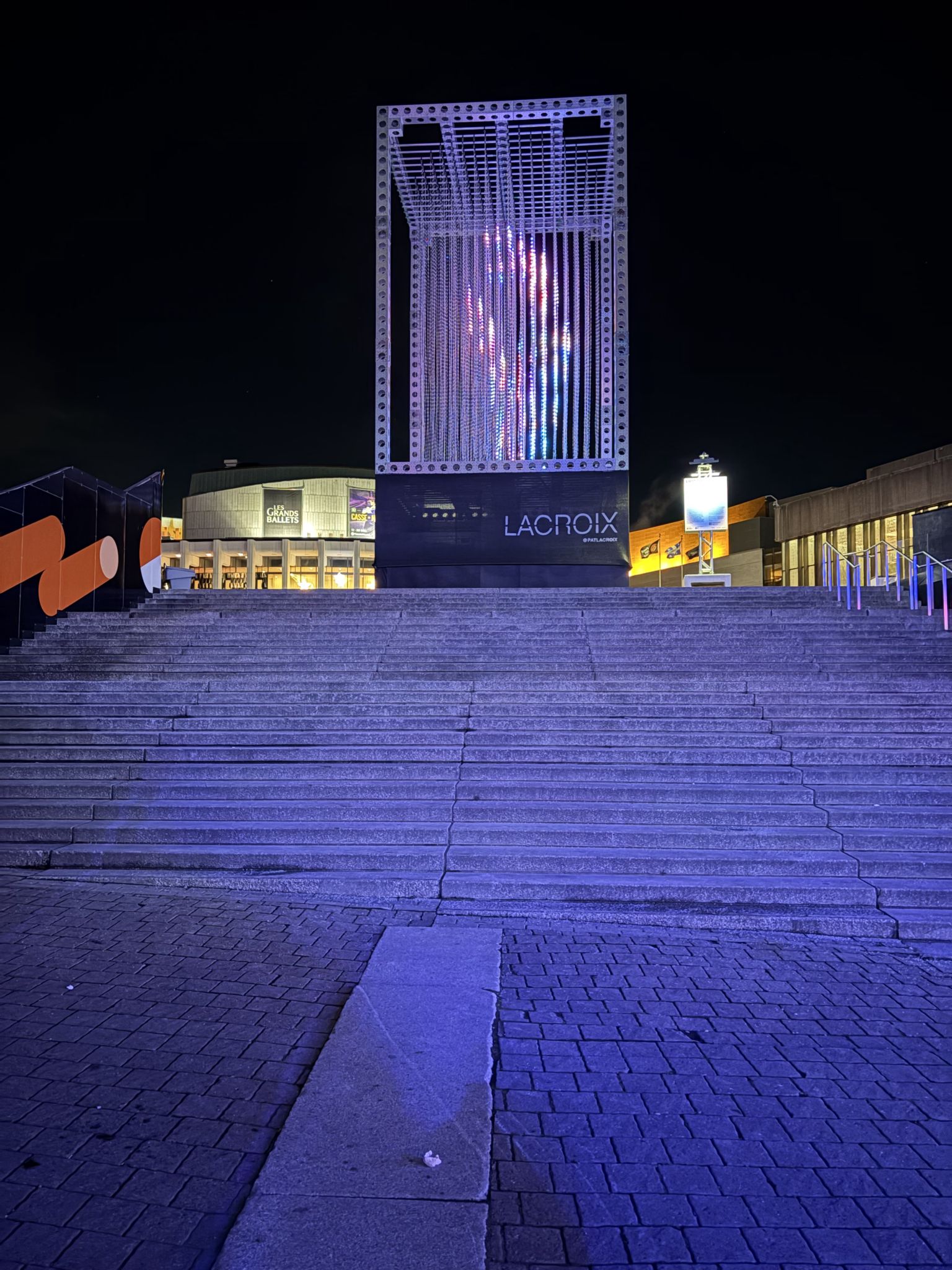 Hologram at Place des Arts